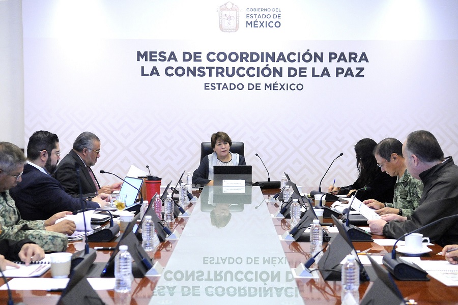 Autoridades de los tres órdenes dan seguimiento a la seguridad en el Estado de México