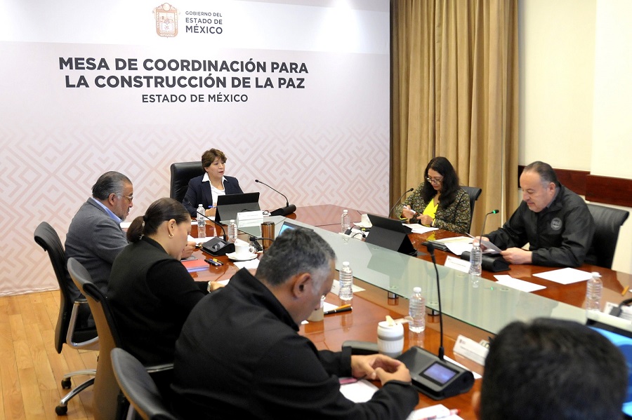 GEM Resaltan trabajo conjunto para garantizar la seguridad de las y los mexiquenses