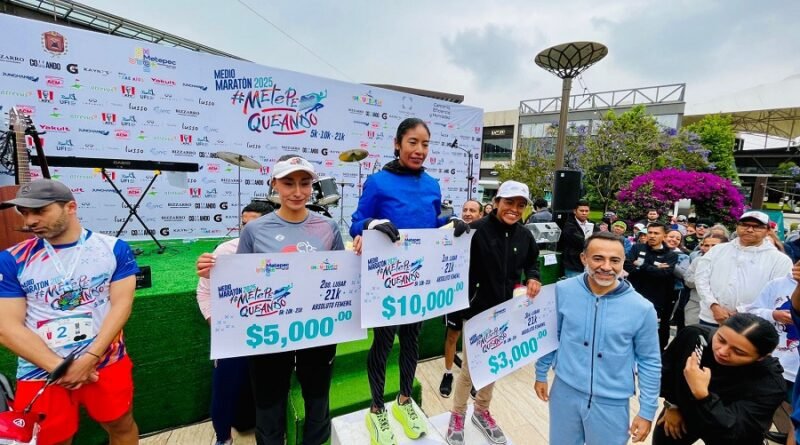 EXCELENTE PARTICIPACIÓN EN EL MEDIO MARATÓN METEPEQUEANDO 2025