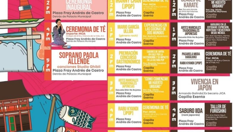 Todo listo para vivir al máximo la cultura japonesa en Toluca con el Saitama Fest
