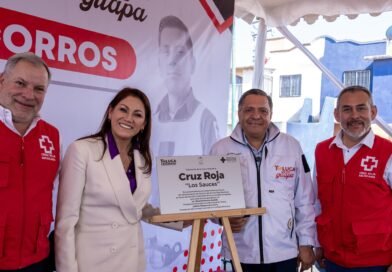Inauguran Gobierno municipal y Cruz Roja Mexicana Delegación Toluca puesto de socorro en Los Sauces