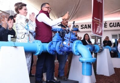 Ponen en marcha en Toluca nuevo pozo en San José Guadalupe Otzacatipan