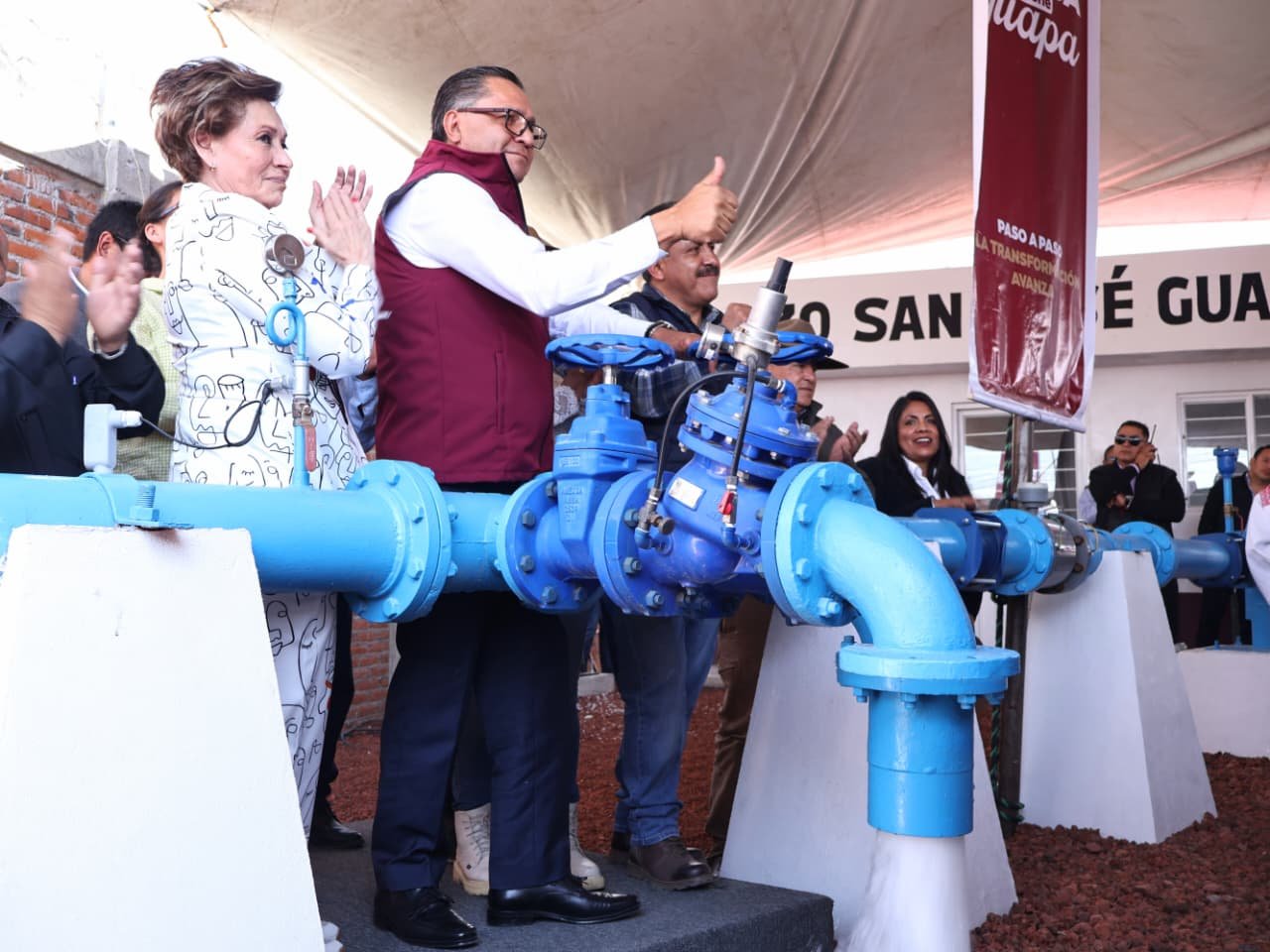 Ponen en marcha en Toluca nuevo pozo en San José Guadalupe Otzacatipan