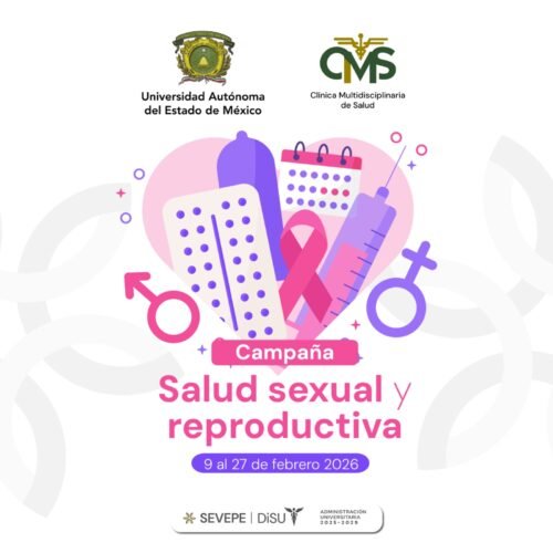 *Con Campaña de Salud  Sexual y Reproductiva, UAEMéx fortalece bienestar de la comunidad universitaria*