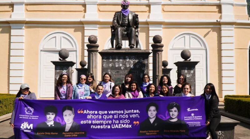 Mirada violeta en la UAEMéx por el Día Internacional de la Mujer