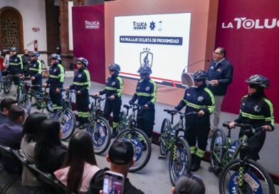Tiene Toluca nuevo cuerpo de patrullaje ciclista de proximidad