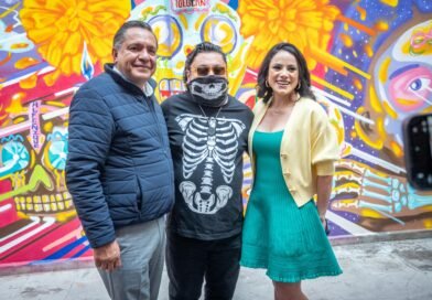 PrimaverArte llena de color a Toluca, inaugura Ricardo Moreno mural en Museo del Alfeñique