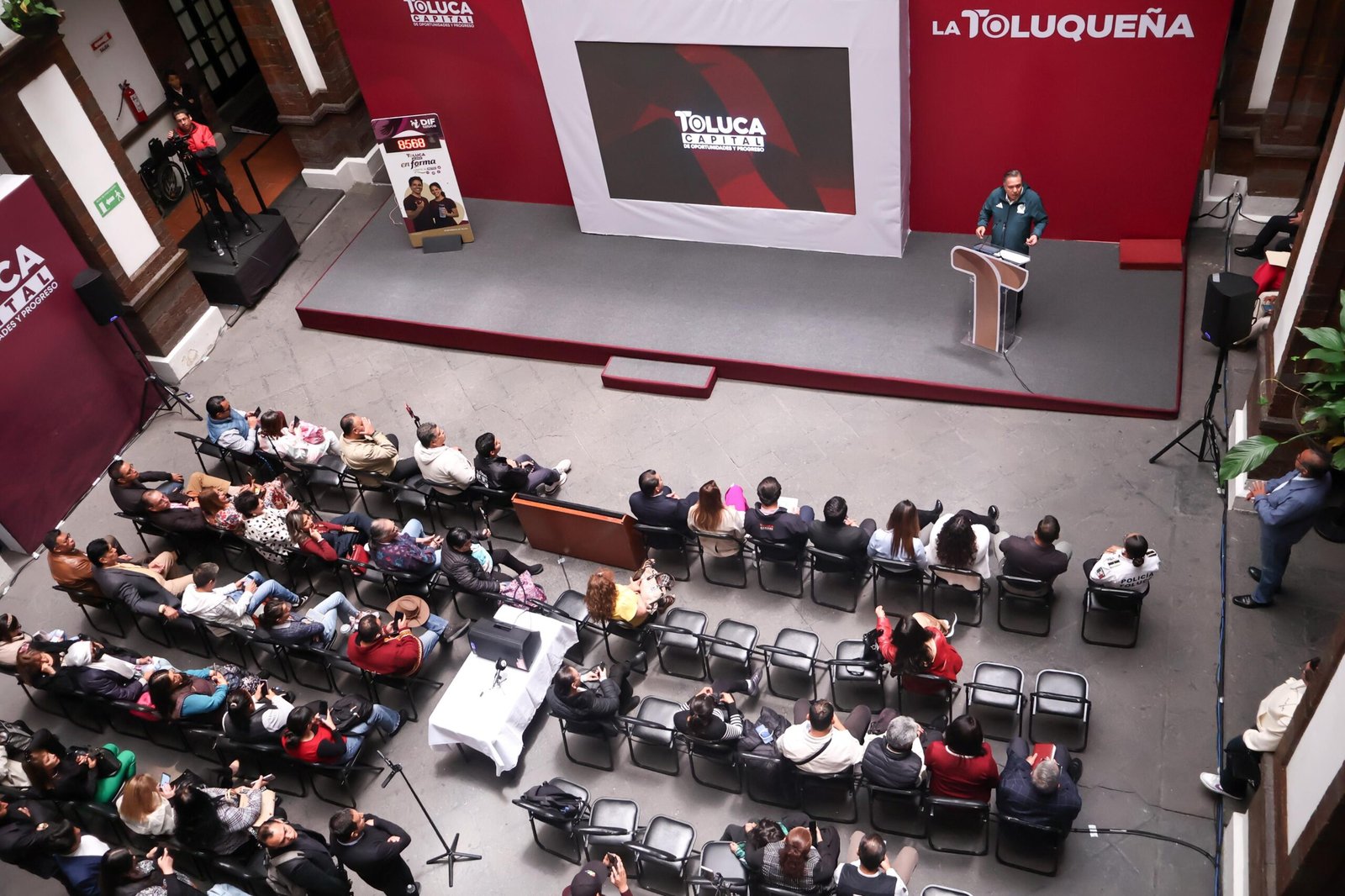 Alcalde de Toluca llama a erradicar el racismo en eventos deportivos