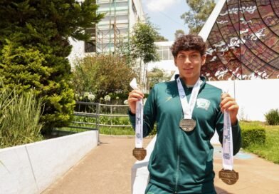 Con dos oros y una plata, Yael Nava, estudiante de la UAEMéx, reafirmó su poderío en la natación universitaria nacional