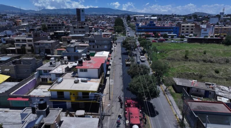 Avanza la transformación con el «Diablo Dragón», ahora en la calle Laguna de Siete Colores