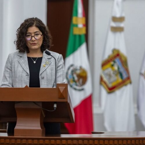 Rinde FAAPAUAEM su cuarto informe; será la comunidad académica quien elija la nueva dirigencia: rectora Paty Zarza
