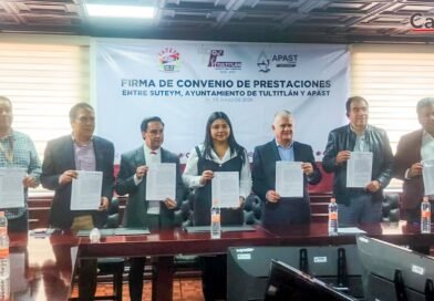 Firman SUTEYM y Tultitlán el Convenio de Sueldo y Prestaciones 2026