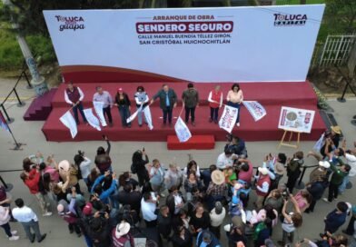 Empieza construcción de Sendero Seguro en beneficio de cerca de 89 mil habitantes de la zona norte