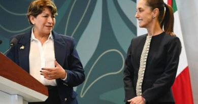Gobernadora Delfina Gómez “no se marea y está trabajando por su pueblo”: Presidenta Claudia Sheinbaum 