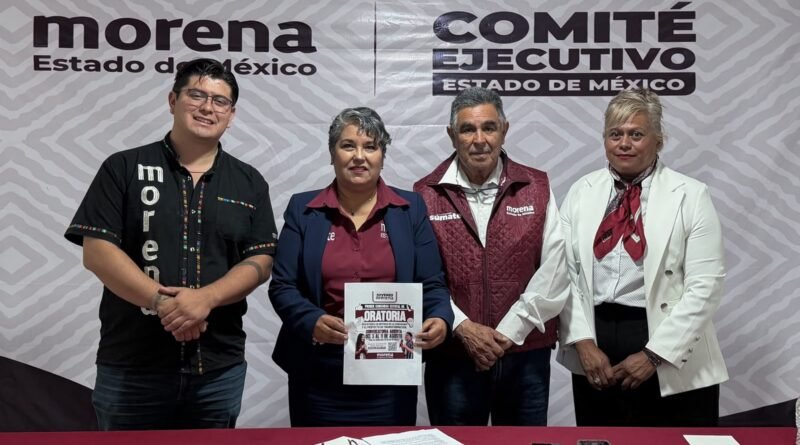Morena Estado de México presenta agenda por el Mes de las Juventudes