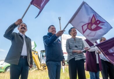 Inicia la construcción de la Preparatoria Bachillerato Nacional en Real de San Pablo, San Pablo Autopan