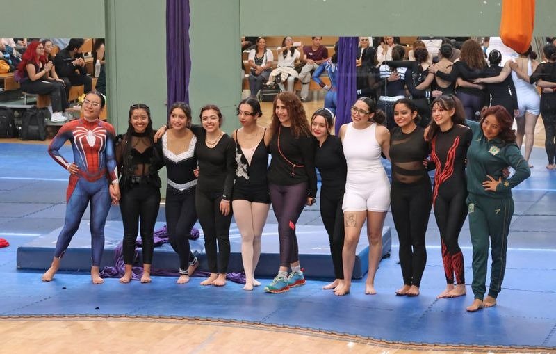 Danza aérea, una nueva alternativa para la activación física en la UAEMéx