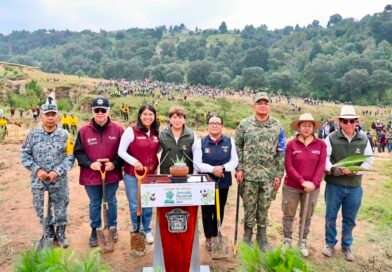 Se suman congresistas mexiquenses a Jornada Nacional de Reforestación
