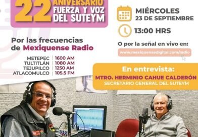 ¡“Fuerza y Voz del #SUTEYM” celebra 22 años al aire!