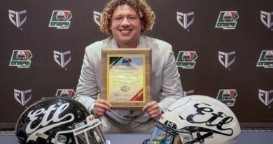 Diego Díaz, Novato del Año de la ONEFA, orgullo de Potros Salvajes*