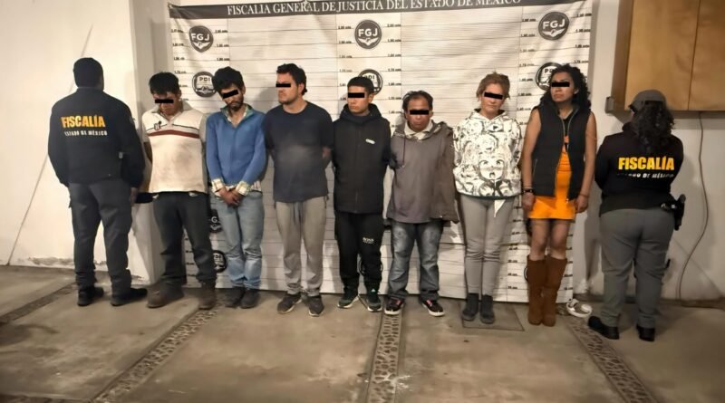 Golpe a presunta banda de motoratones y detienen a 19 en operativo en Toluca